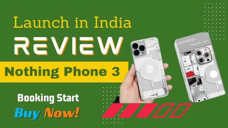 Nothing Phone 3 Launch Date in India