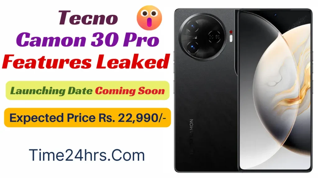 Tecno Camon 30 Pro Features Leaked