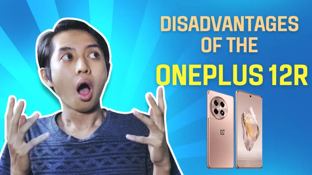 What are the disadvantages of the OnePlus 12R